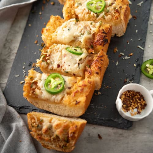 Jalapeno Garlic Bread {Just 5 ingredient}