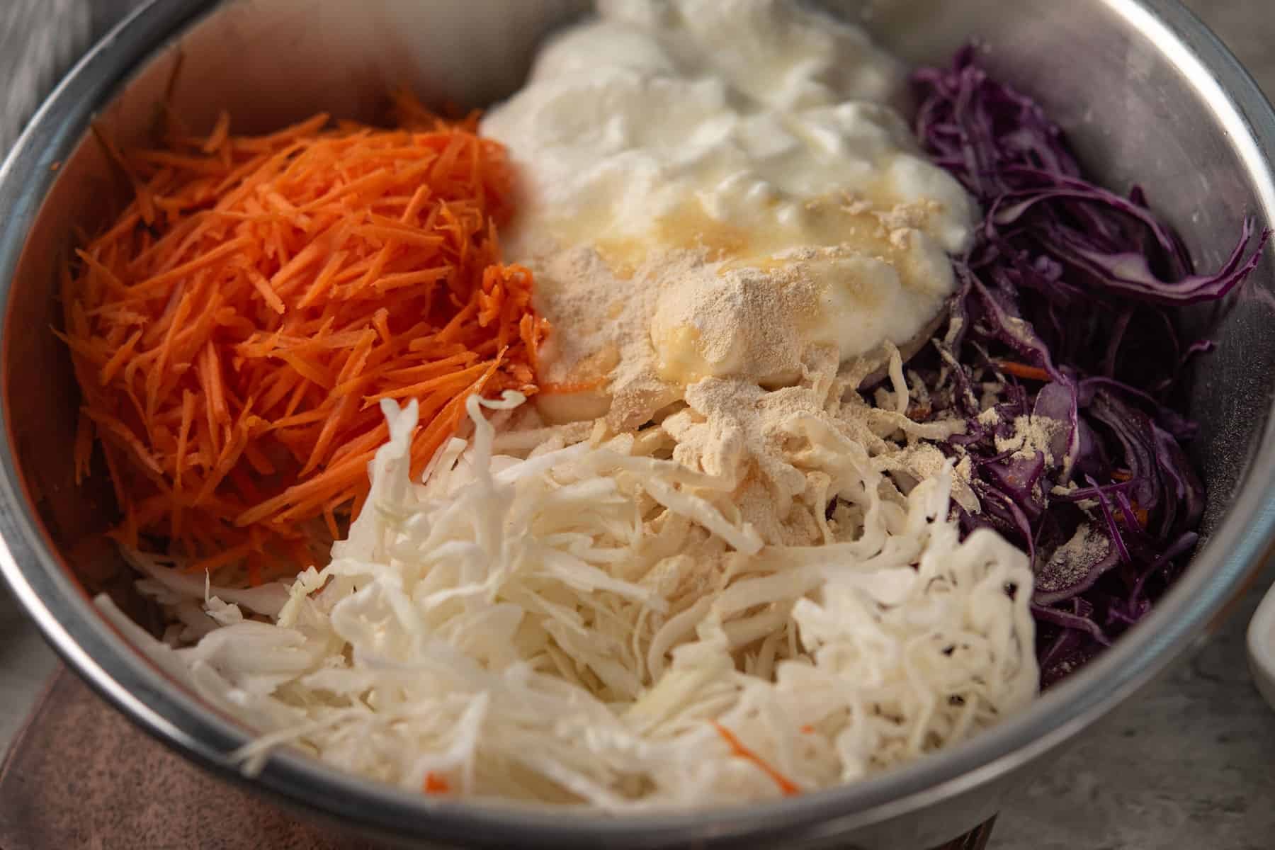 how to make jalapeno coleslaw step 1 prepping veggies
