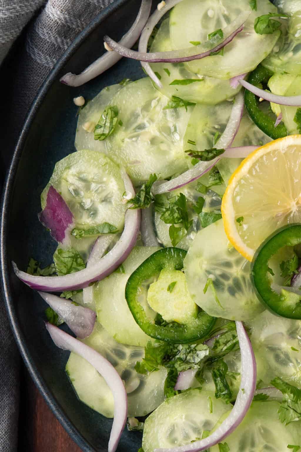 Cucumber Jalapeno Salad