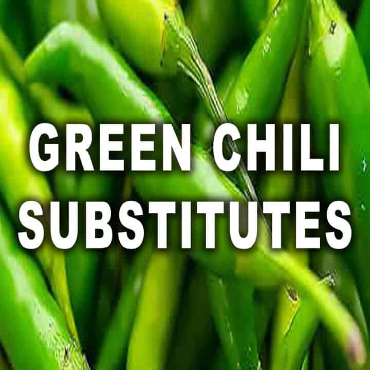 Green chili substitute