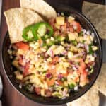 pineapple pico de gallo recipe. It's an excellent homemade dip