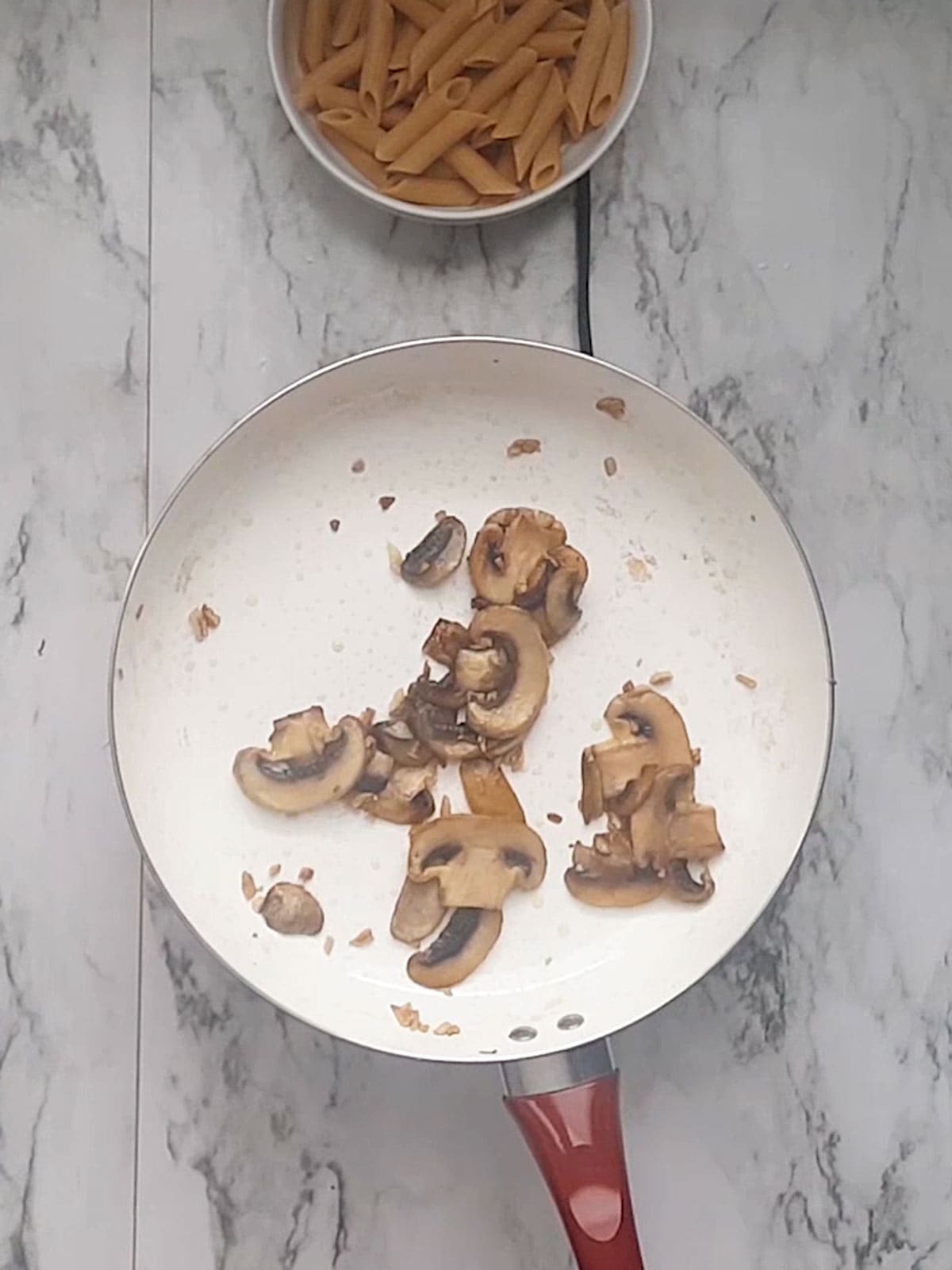 sauteing mushrooms