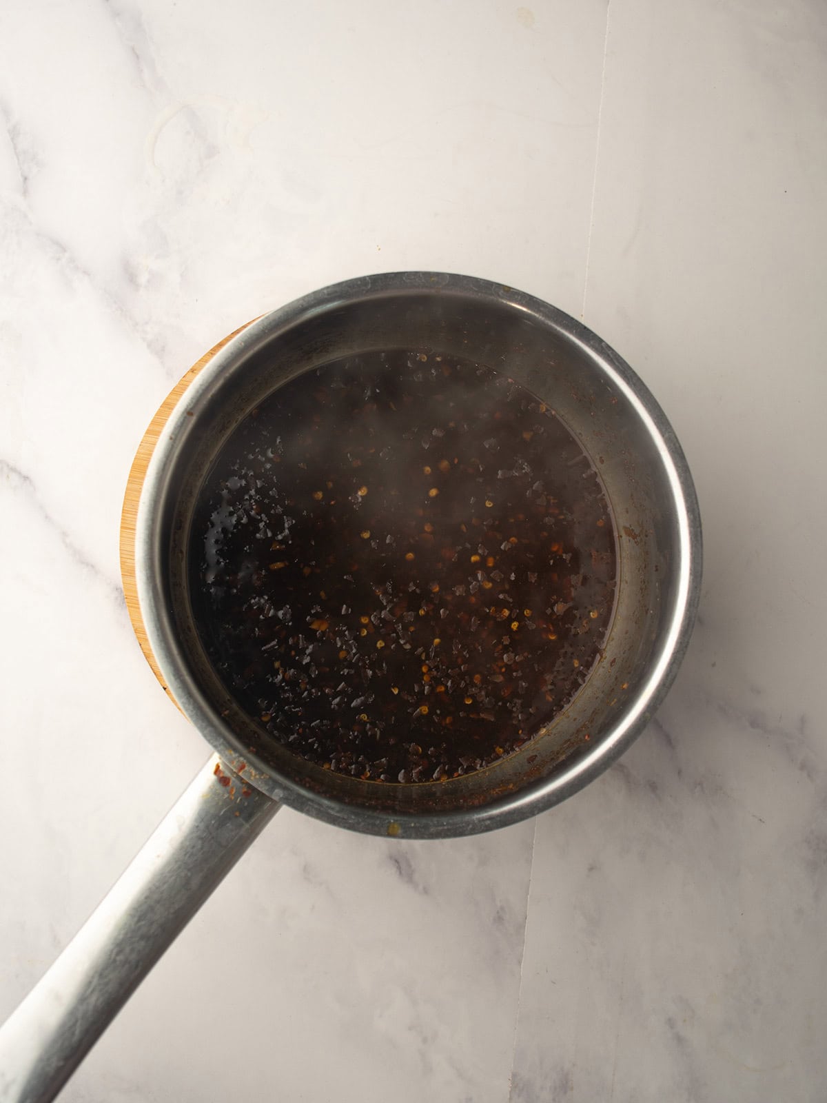 simmer the sauce