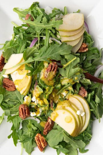 arugula pear salad recipe