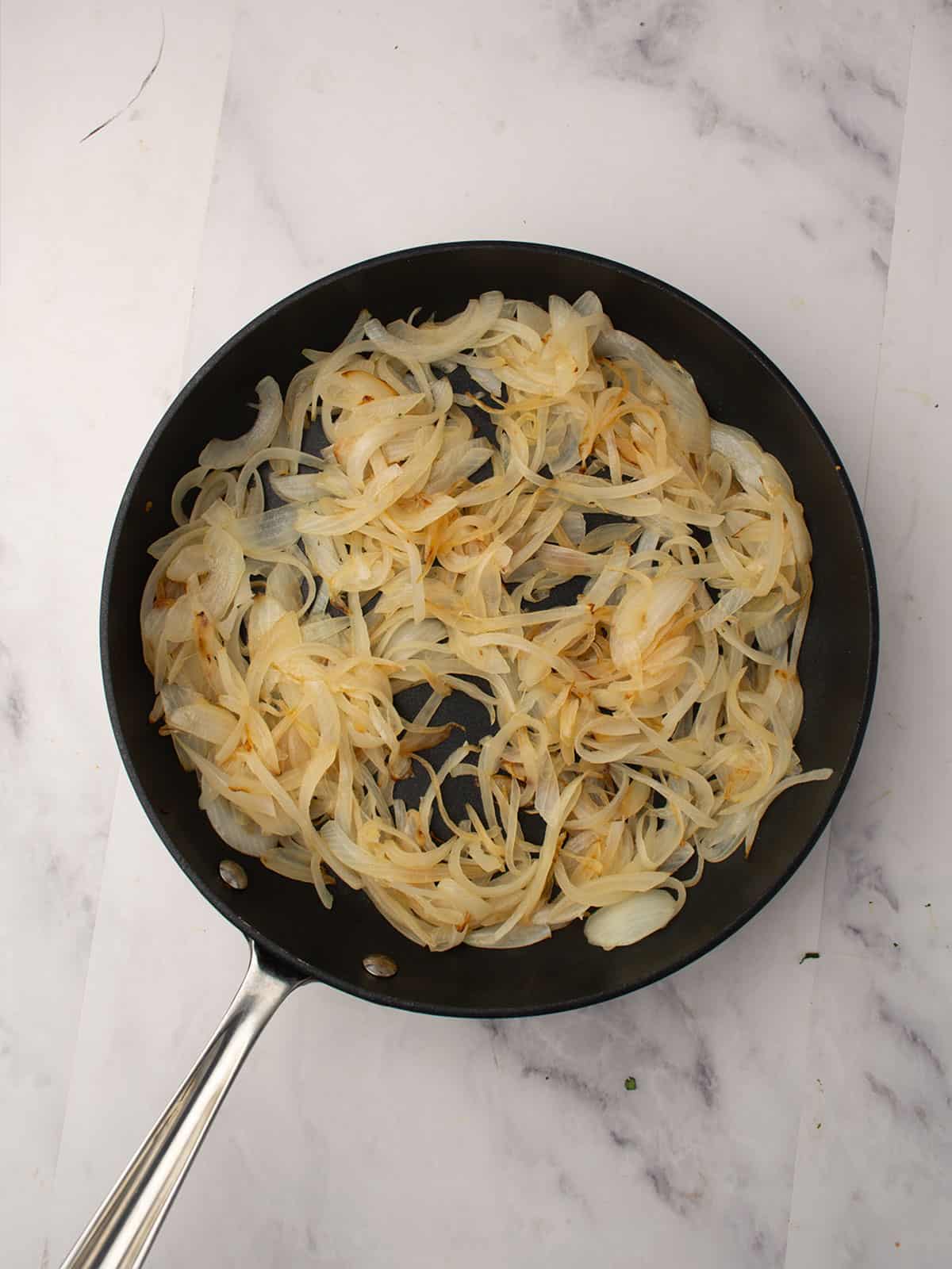 onion are caramelized.