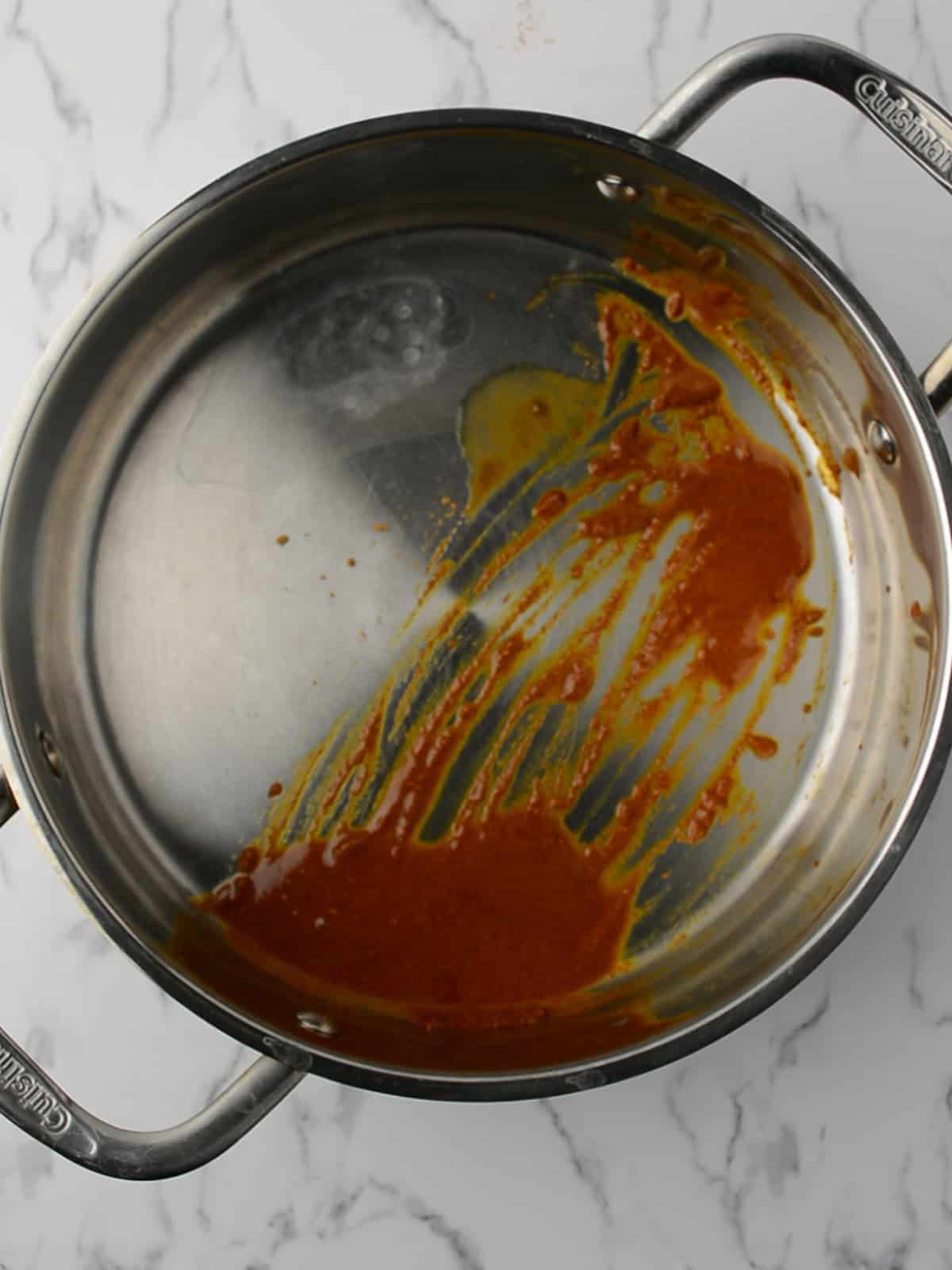 spices added to the avocado oil