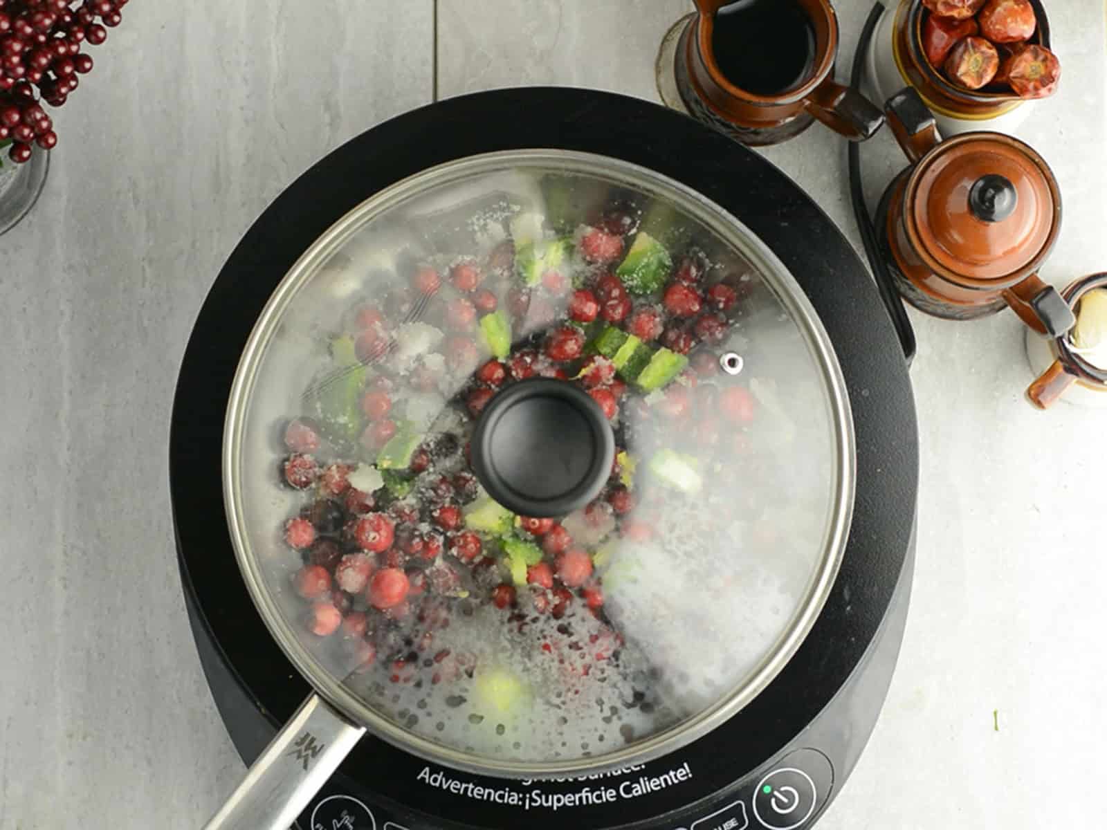 simmered until the mixture thickens