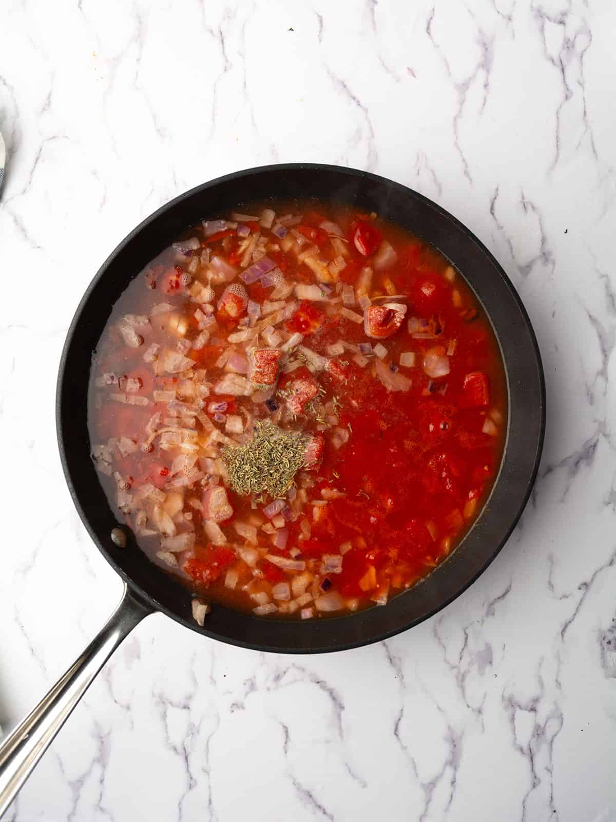 all the ingredients added